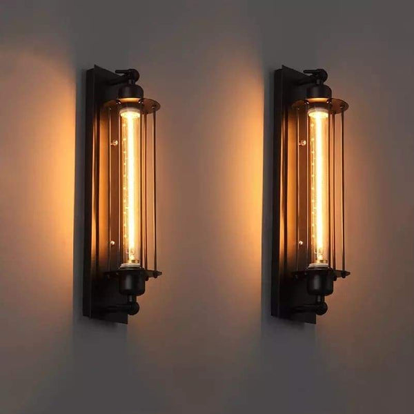 Timeless Elegance: Industrial Vintage-Style Wall Lamp for a Captivating Ambiance