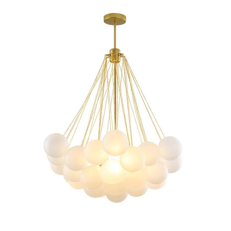 Lexi Brass Bubble Chandelier: A Celestial Masterpiece of Sophistication