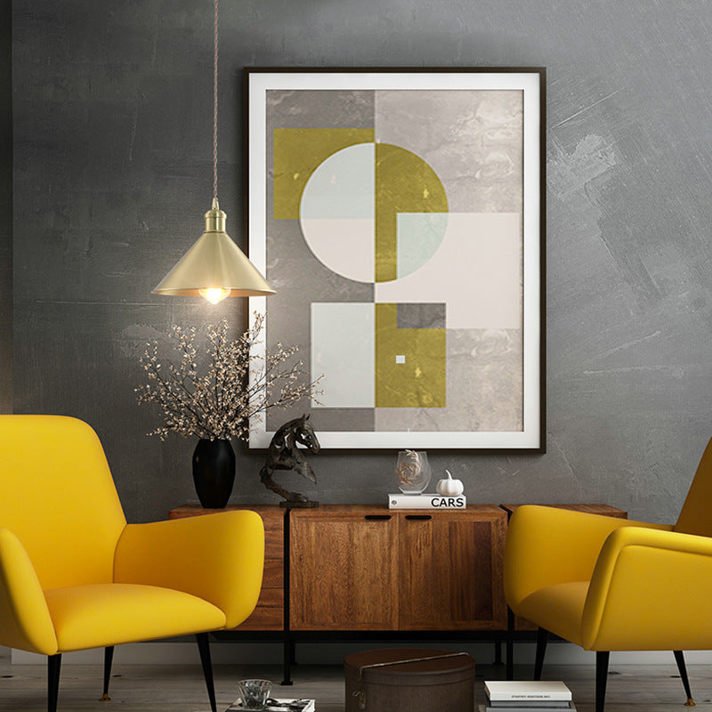 Nova: Timeless Provence-inspired Brass Pendant Lamp