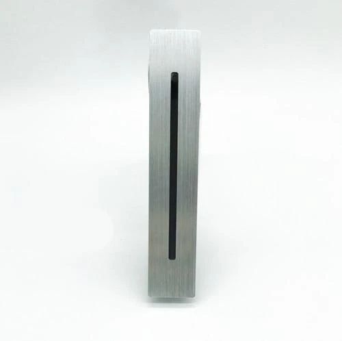 Sleek Vertical LED Induction Step Lamp - Stylish Stairway Illumination in White, Silver, and Black