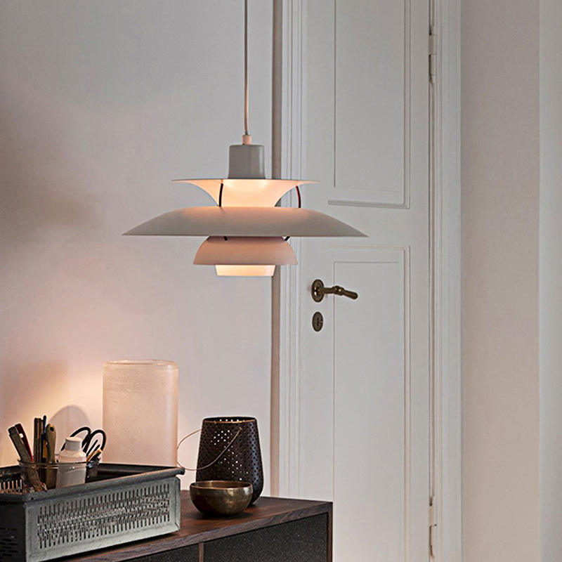 Danish Post-Modern PH5 Nordic Pendant Chandelier: Stunning Colorful Design for Unique and Beautiful Lighting