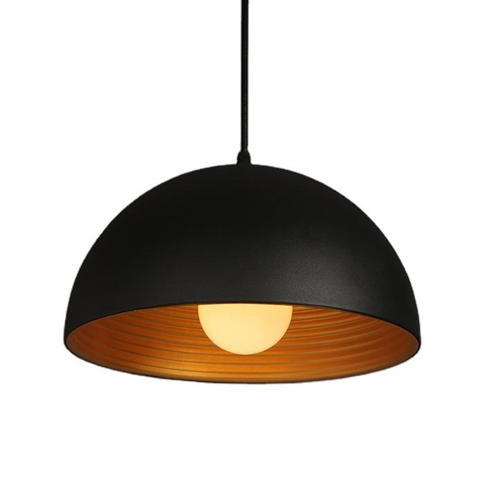 Bronx Industrial Semi circle Pendant Light