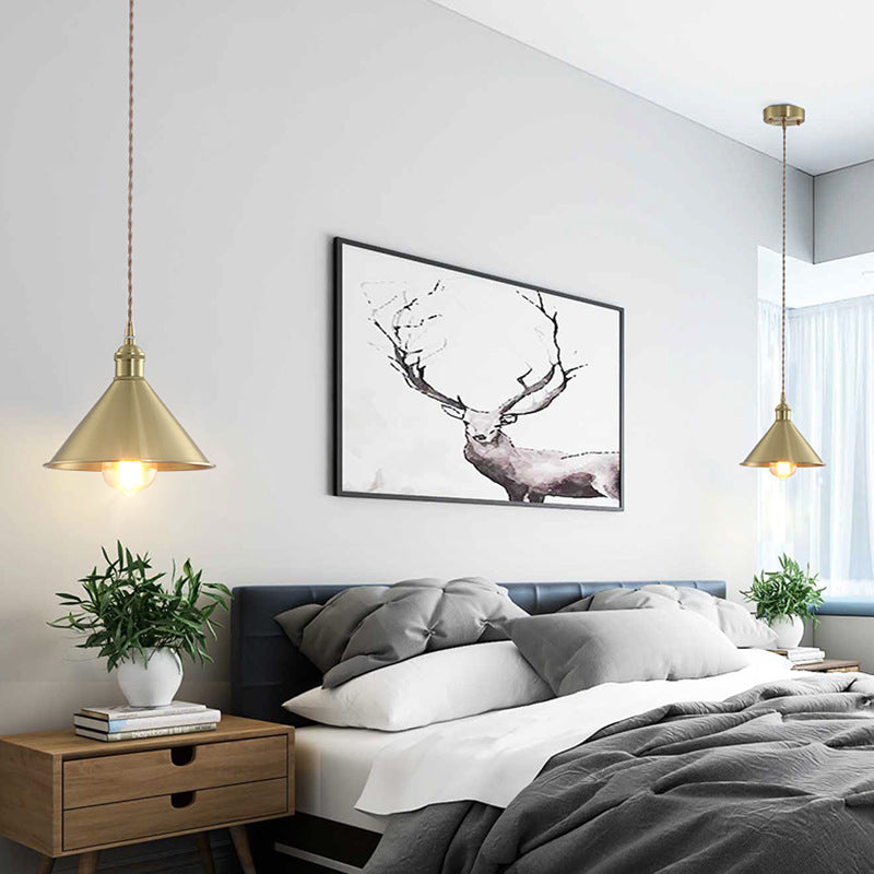 Nova: Timeless Provence-inspired Brass Pendant Lamp