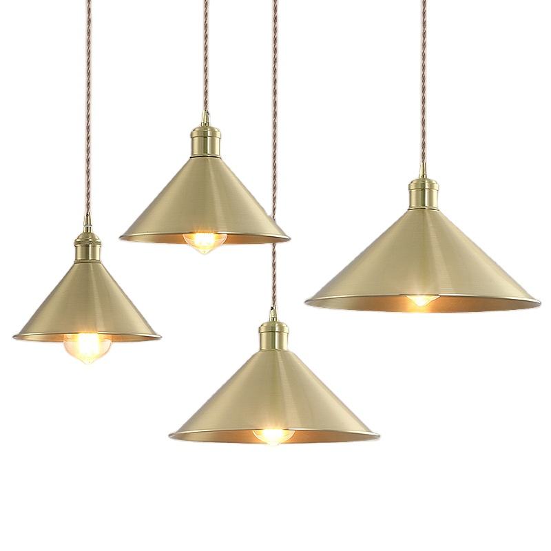 Nova: Timeless Provence-inspired Brass Pendant Lamp