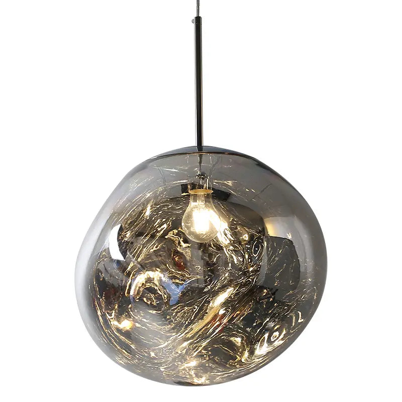 Chrome Pearl Pendant Light - Nordic Contemporary Design