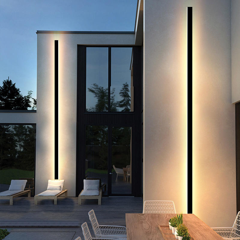 Innovative Outdoor Vertical LED Lights - Waterproof IP65 Architectural Lighting in Multiple Sizes for a Variety of Spaces