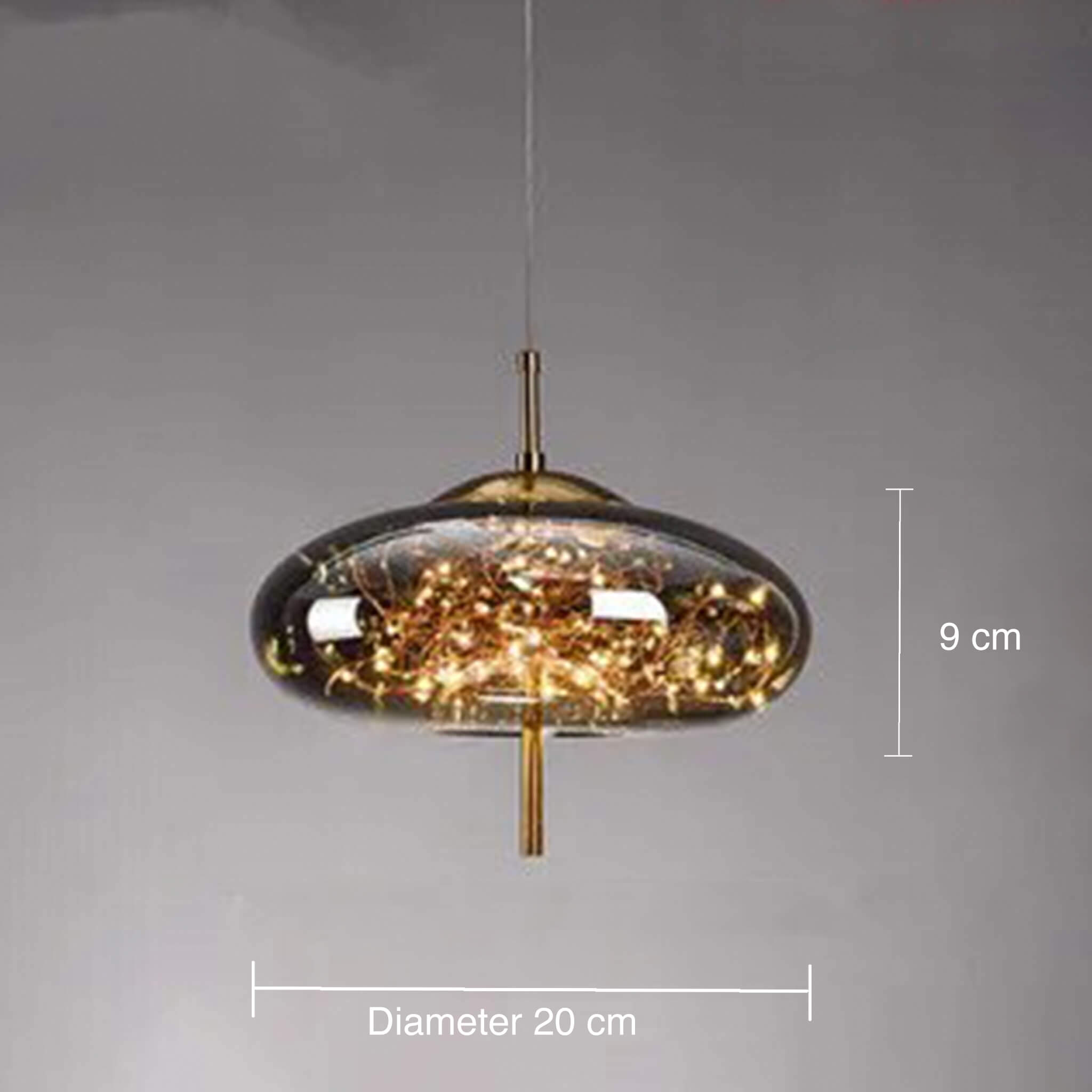 Celestia Pendants: Illuminate Your Space with Cosmic Elegance and Twinkling Starlight