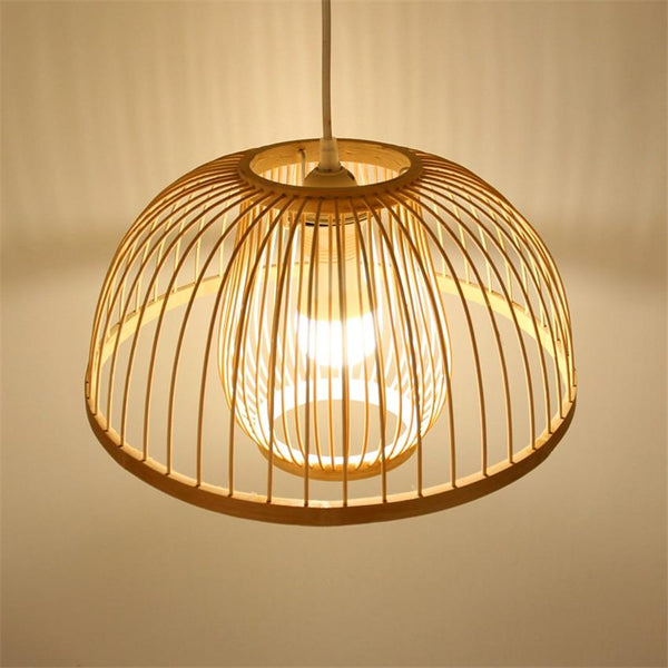 Elevate Your Space with Exquisite Bamboo Pendant Lights: Explore a Dazzling Array of Shapes and Sizes!