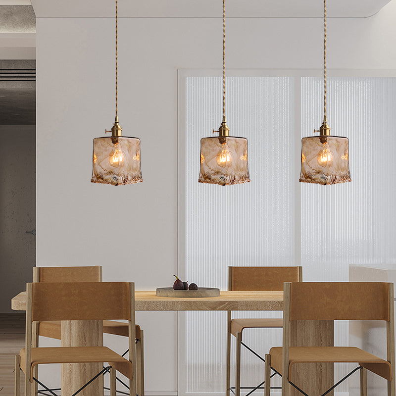Illia-Modern Nordic Glass Pendant Light