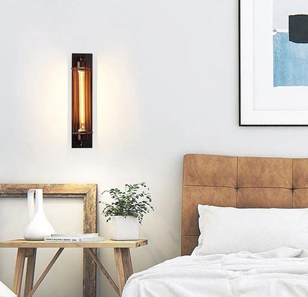 Timeless Elegance: Industrial Vintage-Style Wall Lamp for a Captivating Ambiance