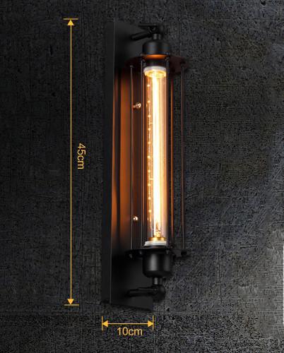 Timeless Elegance: Industrial Vintage-Style Wall Lamp for a Captivating Ambiance