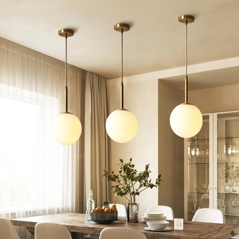 Glowing Grace: Embrace the Timeless Charm of Avancci's Frosted Glass Pendant Lighting