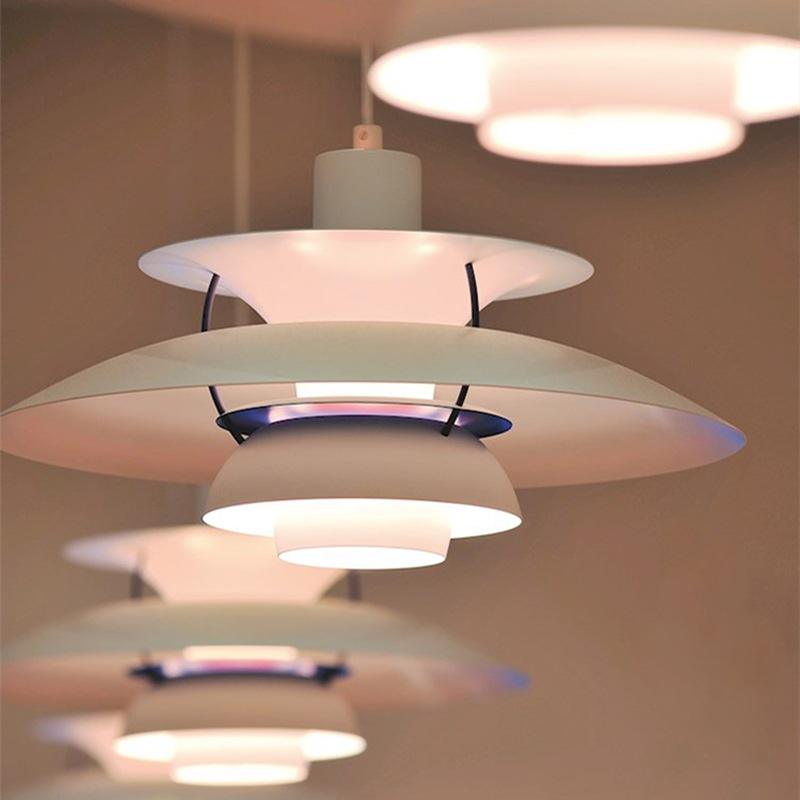 Danish Post-Modern PH5 Nordic Pendant Chandelier: Stunning Colorful Design for Unique and Beautiful Lighting