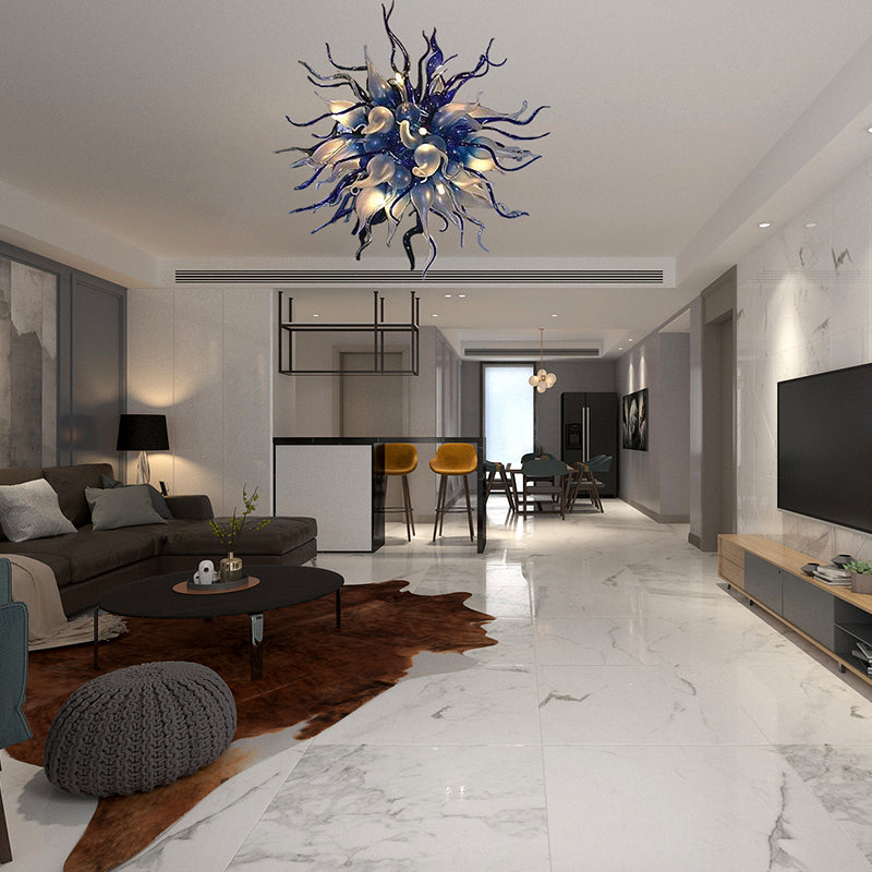 Coralis – Hand-Blown Glass Chandelier