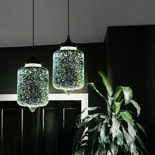 Mesmerizing 3D Colourful Glass: Illuminate your space with the captivating Nexus Pendant Light, crafted from high-quality