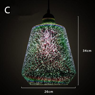 Mesmerizing 3D Colourful Glass: Illuminate your space with the captivating Nexus Pendant Light, crafted from high-quality