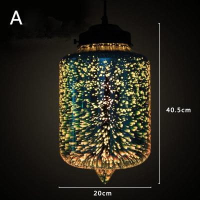 Mesmerizing 3D Colourful Glass: Illuminate your space with the captivating Nexus Pendant Light, crafted from high-quality