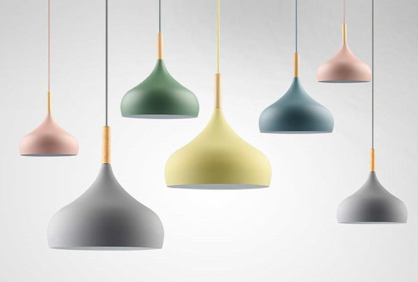 Enchanting Delight: Macaroon Hanging Pendant Light with Elegant Matte Finish for Irresistible Ambiance