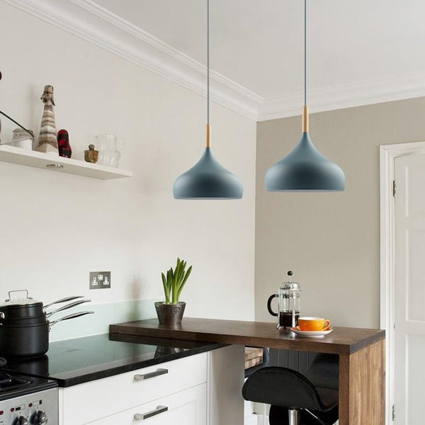 Enchanting Delight: Macaroon Hanging Pendant Light with Elegant Matte Finish for Irresistible Ambiance